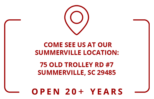 Come See our Summerville New Location new red