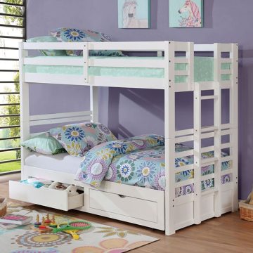 Bunk Bed Sleep King, Abigail Twin Loft Bed With Desk And Storage